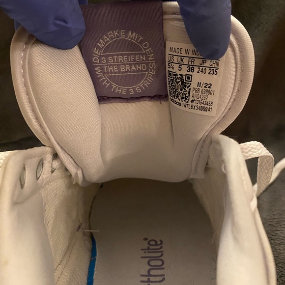 Adidas Forum Bold J ‘Lavender Flowers’. W7/BigKid5.5 - Picture 8 of 9